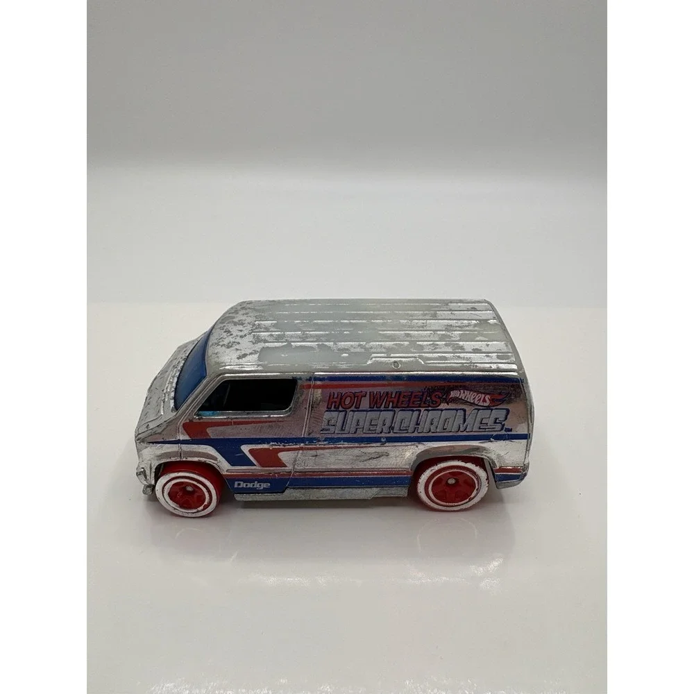 Hot Wheels Super Chromes Custom '77 Dodge‎ Van DieCast 2007 1:64 Mattel